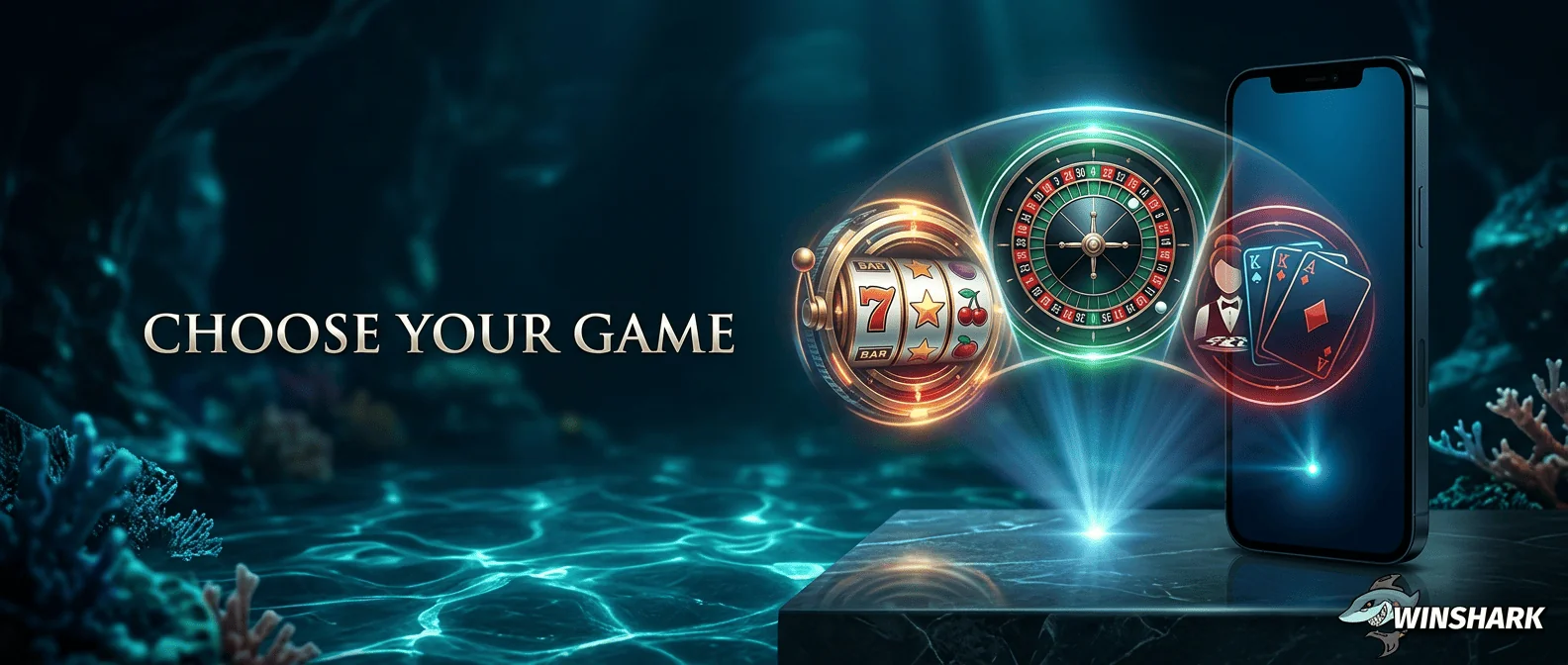 Winshark slots με δωρεάν περιστροφές και μπόνους